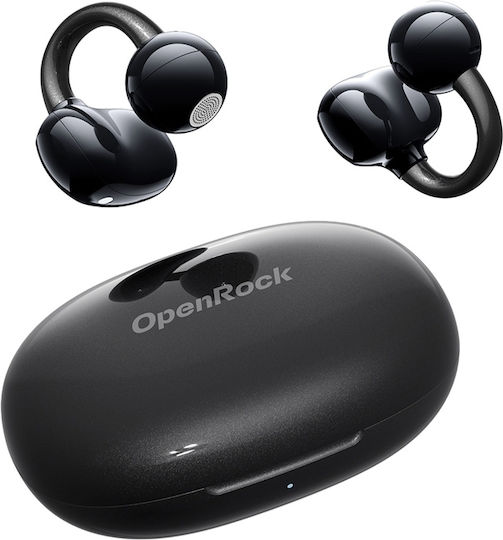 OneOdio OpenRock E Offenes Ohr Bluetooth-Freisprecheinrichtung Kopfhörer mit Schweißresistenz und Ladeetui Schwarz