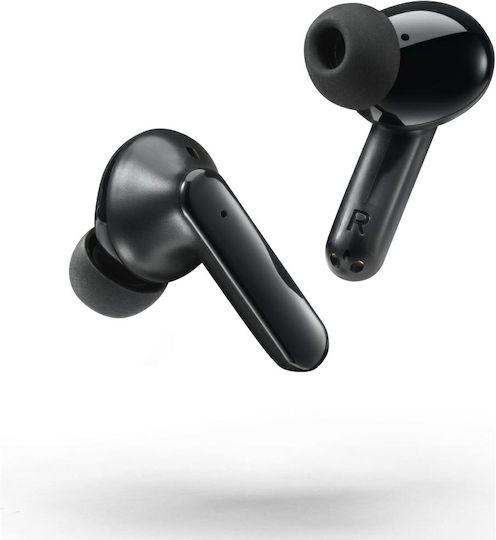 Motorola Moto Buds 125 Bluetooth Handsfree Earphones with Sweat Resistance and Charging Case Moonless Night