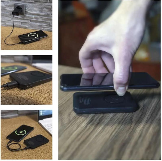 Emos B0545B Power Bank 5000mAh 20W με Θύρα USB-C Power Delivery