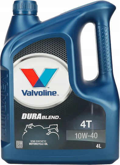 Valvoline DuraBlend 4T Масло за мотоциклети за четиритактови двигатели 10W-40 4лт