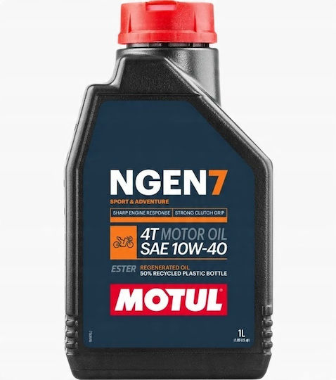 Motul Ngen 7 Motorcycle Oil for Four-Stroke Engines 10W-40 1lt