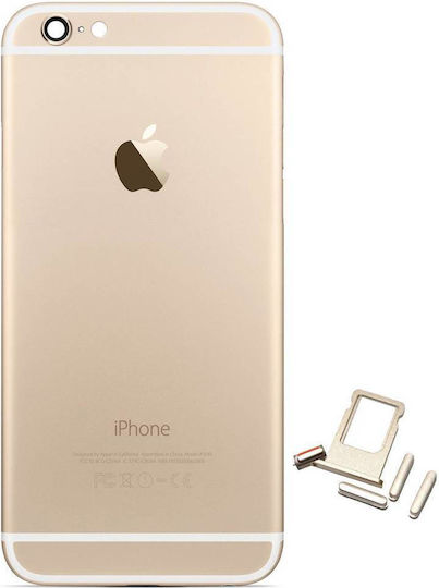 Καπάκι Μπαταρίας Πίσω Κάλυμμα Χρυσό για iPhone 6
