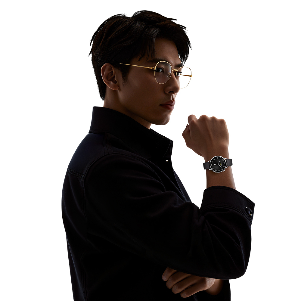 Xiaomi Watch S4 Aluminium 41mm Αδιάβροχο με Παλμογράφο (Μαύρο) (65118)