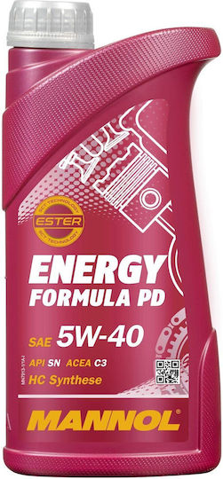 Mannol Energy Formula PD Συνθετικό Λάδι Αυτοκινήτου 5W-40 1lt