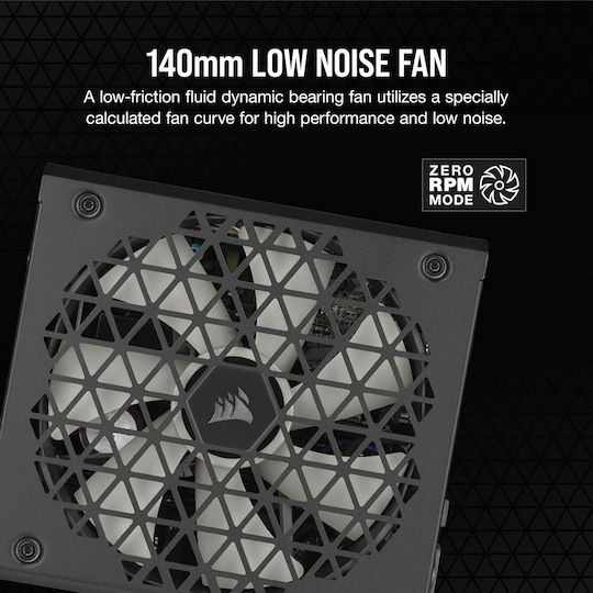 Corsair RM850x Shift 850W Negru Sursă de Alimentare Calculator Complet modular Cybenetics Gold