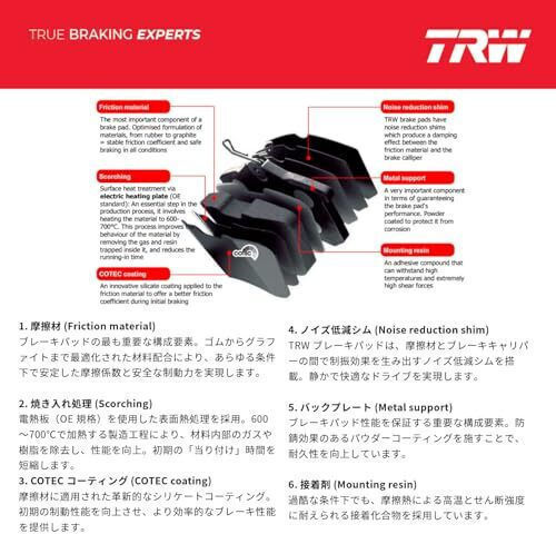 Trw Gdb1612 Brake Pad Set Disc Brake Fiat Ducato Van Chassis 250 2006 Rear Axle Other Vehicles
