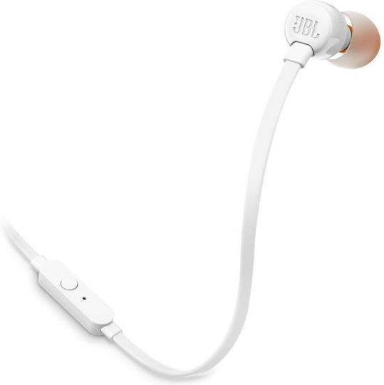 JBL T110e In-ear Handsfree Headphones with Connector 3.5mm White