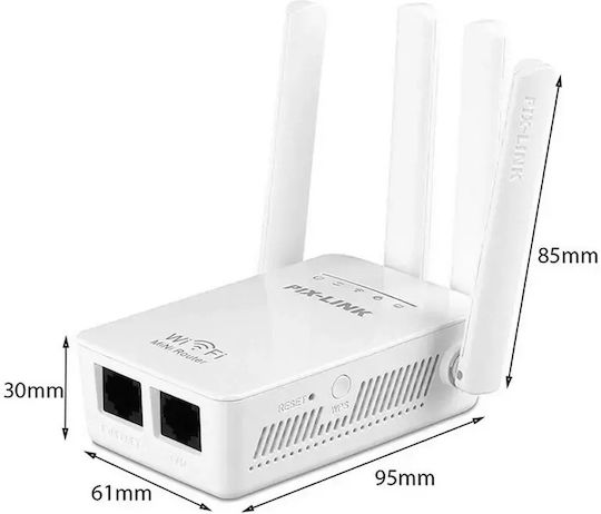 06234V Wi-Fi Verstärker Einzelband (2,4 GHz) 300 Mbps