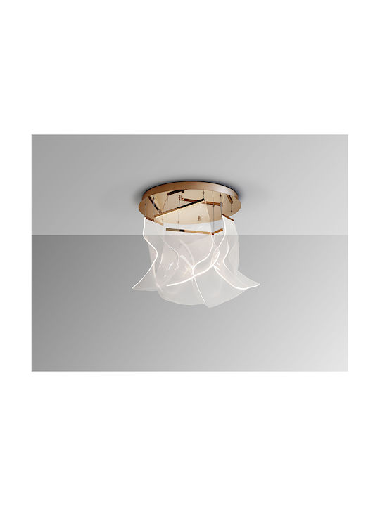 Velos Reglabil Lustră Rose Gold 50x50cm.