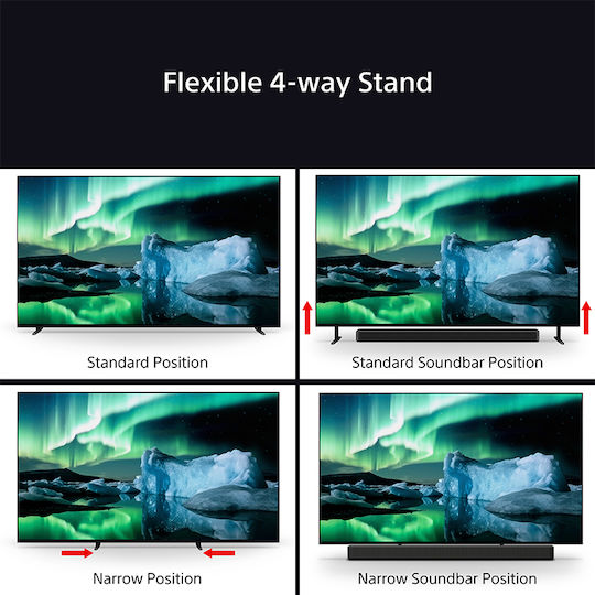 Sony Smart Τηλεόραση 65" 4K UHD OLED Bravia 8 HDR (2025) K65XR8APB