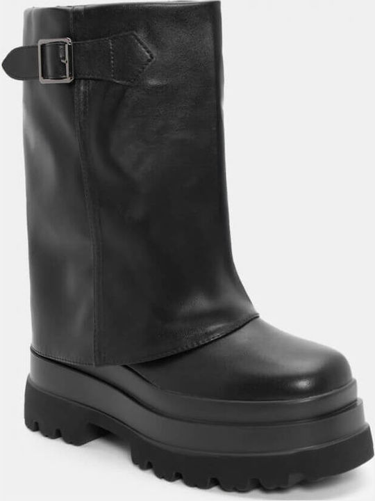 Stiefeletten Damen Schwarz