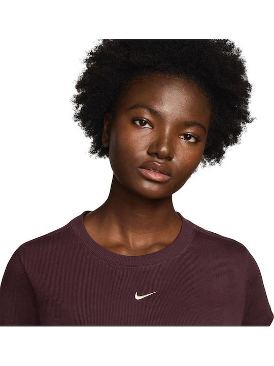 Sportswear Women's T-shirt Burgundy