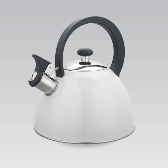 Maestro Τσαγιέρα Ανοξείδωτη Μαύρη 2500ml