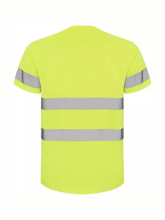 Roly Reflektierendes Kurzärmeliges Unisex Arbeitshemd Delta Kode 9310 Fluor Gelb Roly Reflektierendes Kurzärmeliges Unisex Arbeitshemd Delta Kode 9310 Fluor Gelb