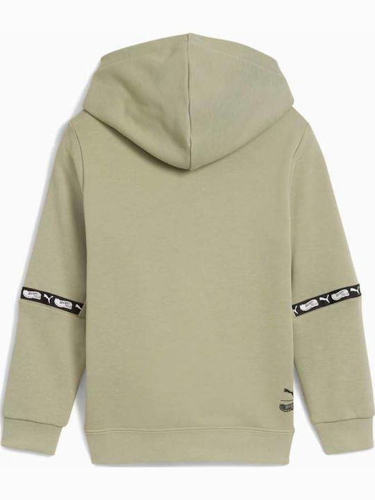 PUMA Kids Sweatshirt Army Green
