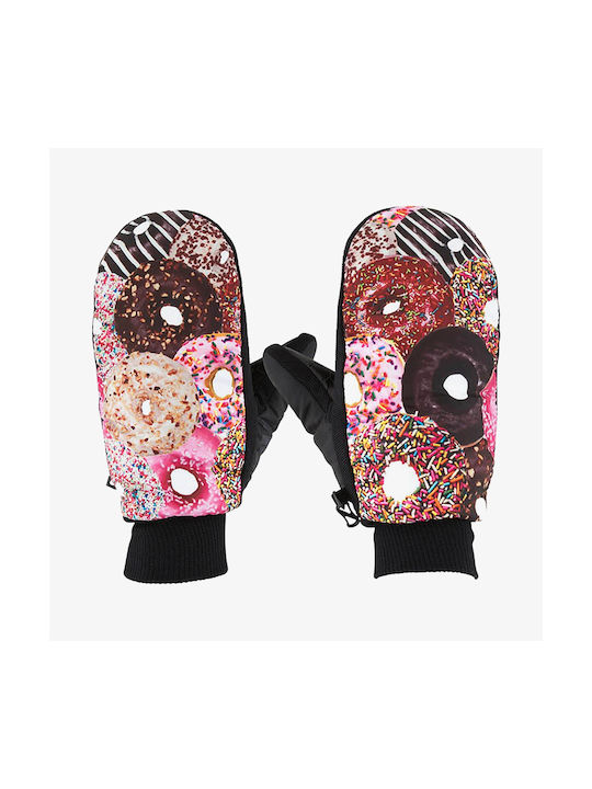Neff Neff Character Donuts Mittens Men's Ski & Snowboard Gloves Colorful