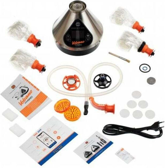 Storz + Bickel Volcano Hybrid Vaporizator Pentru Ierburi Uscate Argintiu