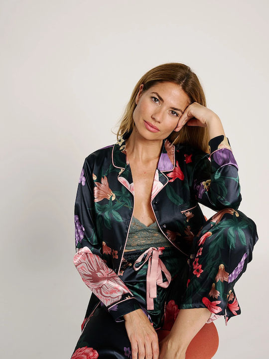 Muydemi Winter Women's Pyjama Set Colorful