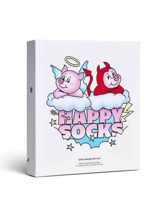 Happy Socks Damen Socken Mehrfarbig 2Pack