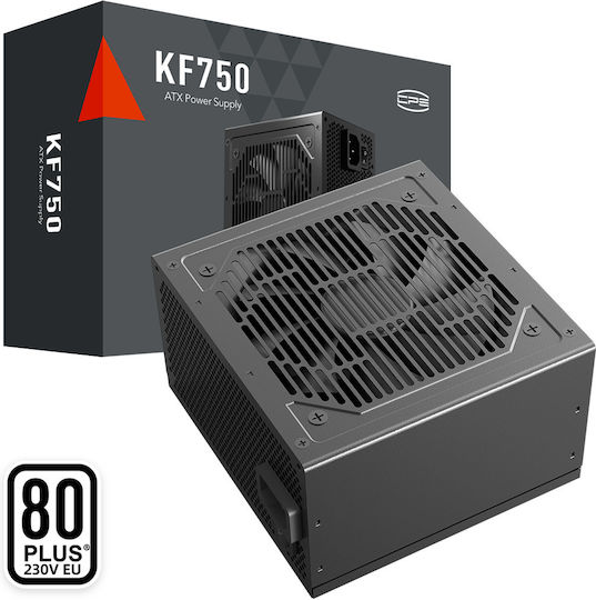 PCCOOLER KF750 750W Negru Sursă de Alimentare Calculator Complet cu fir