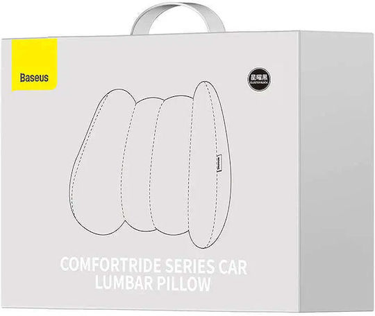Baseus Silk ComfortRide Lumbar Pernă Auto în Culoare Negru