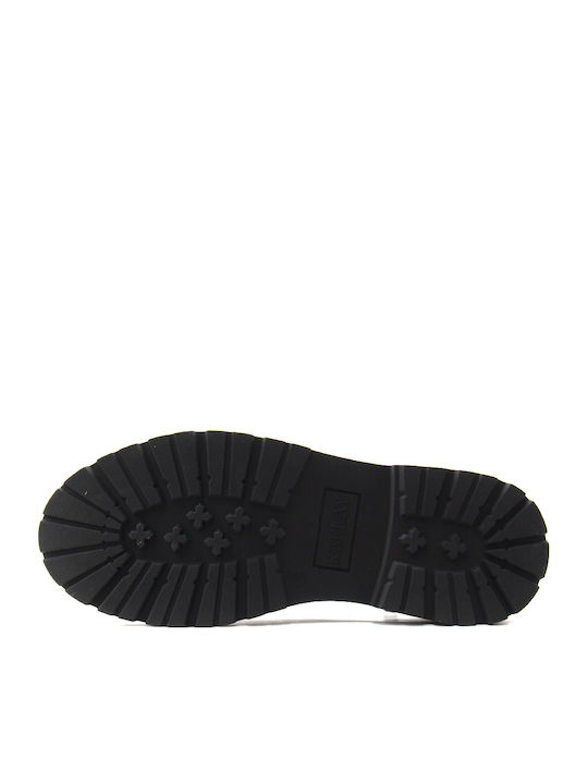 Leather Black Men's Boots