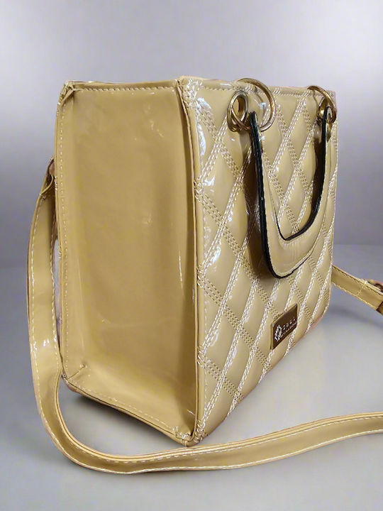 Women's Bag Handbag Beige