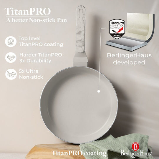 Berlinger Haus Flip Τηγάνι από Ανοξείδωτο Ατσάλι με Αντικολλητική Επίστρωση 26cm