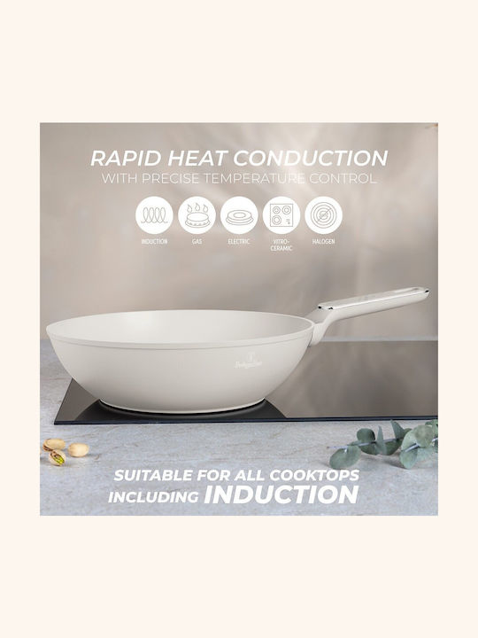 Berlinger Haus Wok made of Stainless Steel with Stone Coating 28cm