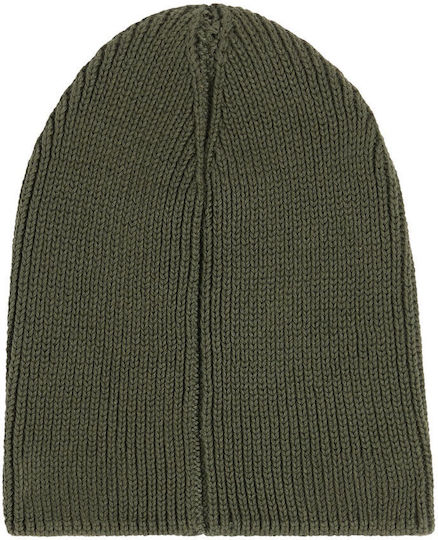 Easy Beanie Unisex Beanie Gestrickt in Khaki Farbe
