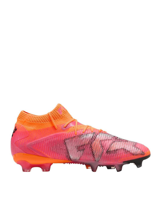 PUMA Future 8 Ultimate Футболни Обувки с Бутони Оранжеви