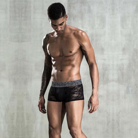 Spicy Ανδρικό Sexy Boxer Μαύρο