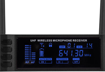 MAC MAH UHF1000M Set Wireless Condenser Microphone Handmade for Vocals