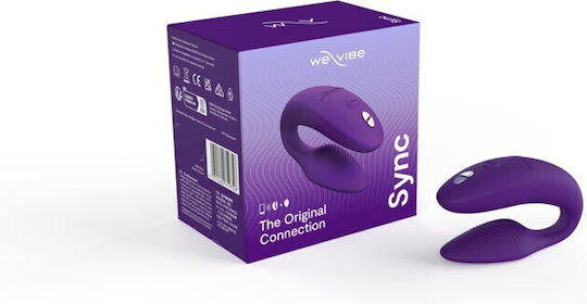 We-Vibe Sync 2 Mini Δονητής G-Spot με Απομακρυσμένο Έλεγχο 7.8cm Μωβ