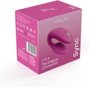 We-Vibe Sync 2 Mini Vibrator G-Punkt mit Fernbedienung 7cm Rosa