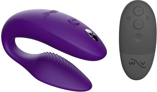 We-Vibe Sync 2 Mini Δονητής G-Spot με Απομακρυσμένο Έλεγχο 7.8cm Μωβ