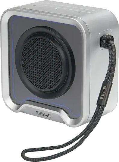 Edifier QS20 Αδιάβροχο Ηχείο Bluetooth 6W με Διάρκεια Μπαταρίας έως 15 ώρες Ασημί