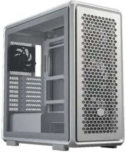 CoolerMaster Masterframe 600 Gaming Midi Tower Κουτί Υπολογιστή με Πλαϊνό Παράθυρο Ασημί
