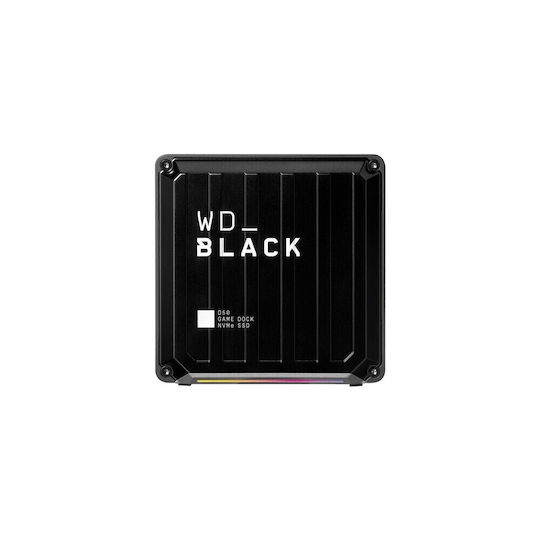 Western Digital WD_BLACK D50 Thunderbolt 3 Docking Station with DisplayPort 4K PowerDelivery Ethernet and Connection for 2 Monitors Black
