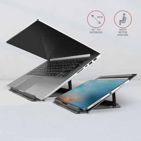 Axagon Stand for Laptop up to 16" Gray (STND-L)