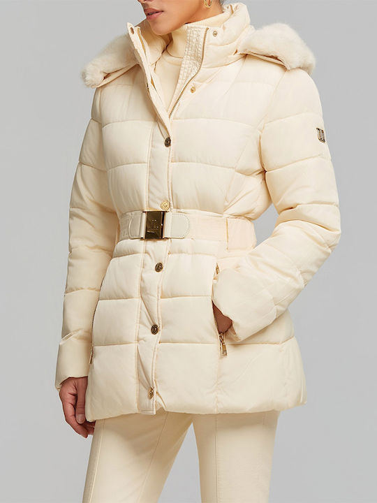 Women's Lifestyle Jacket for Winter with Detachable Hood Butter