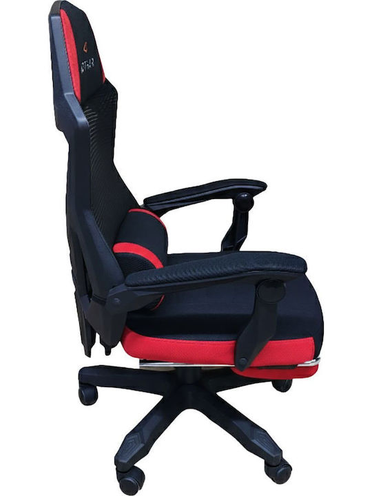 Raptor-Gaming Venom Artificial Leather Gaming Chair with Footrest Red