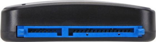 Vcom Cu816 Adapter From Usb 3.0 A M To Sata+power No Power Adapter Black