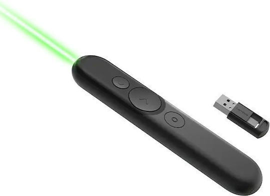 Lenovo Presenter Pilot Laser Rechargeable Presentation Remote σε Γκρι Χρώμα