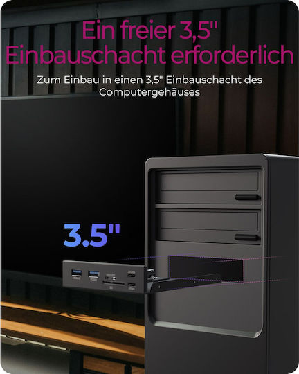 Icy Box Преден панел USB
