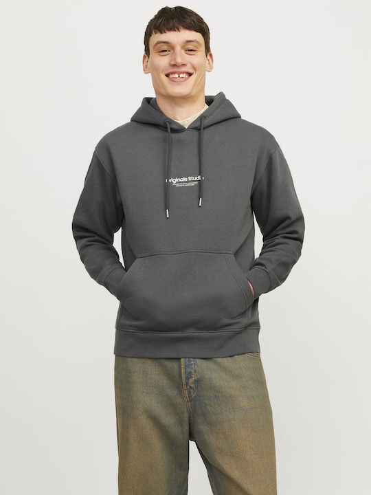 Jorvesterbro Sweatshirt with Hood Iron Gate