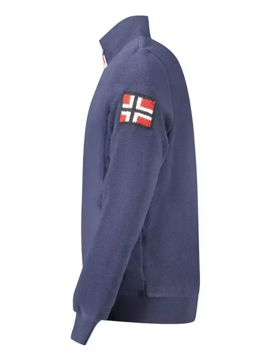 Men's Fleece Jacket Navy Blue