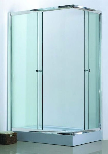 Gloria Paral Καμπίνα Ντουζιέρας με Συρόμενη Πόρτα 70x90x180cm Gloria Paral Καμπίνα Ντουζιέρας με Συρόμενη Πόρτα 70x90x180cm