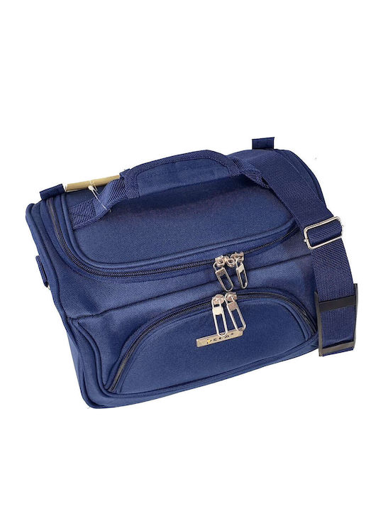 Toiletry Bag Beauty Case Travel Cosmetics Rcm 03-17d-018 Blue Waterproof & Practical Blue