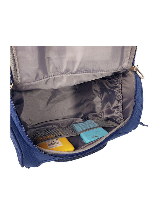 Toiletry Bag Beauty Case Travel Cosmetics Rcm 03-17d-018 Blue Waterproof & Practical Blue